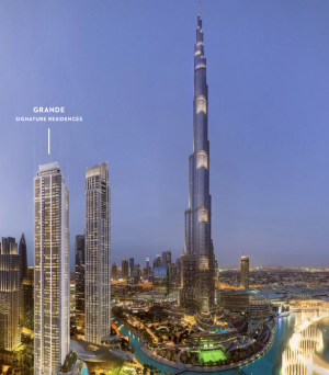 DOWTOWN DUBAI GRANDE SIGNATURE RESIDENCES - EMAAR